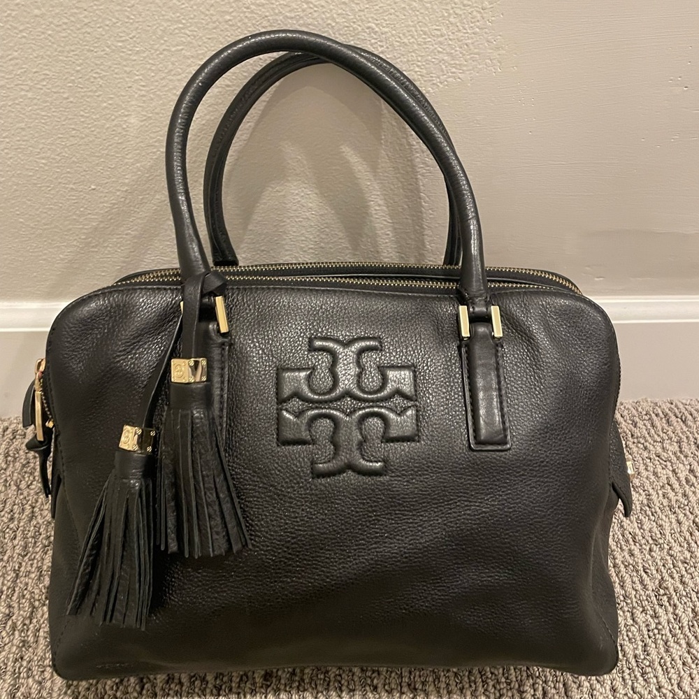 Tory Burch large web satchel